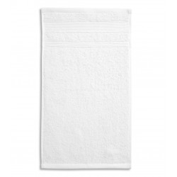 Kilpinis rankšluostis Malfini Organic white 50x100cm. Ekologiškos medvilnės