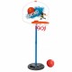 Klasikinis krepšinio rinkinys 117 cm + kamuolys WOOPIE