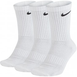 Kojinės, 3 poros, baltos, SX7664 100 Nike Everyday Cushioned Crew