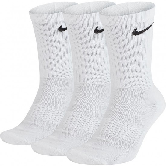 Kojinės, 3 poros, baltos, SX7664 100 Nike Everyday Cushioned Crew