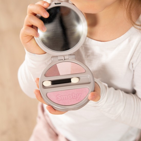 Kompaktiškas pudros rinkinys su veidrodėliu ir šviesa SMOBY My Beauty