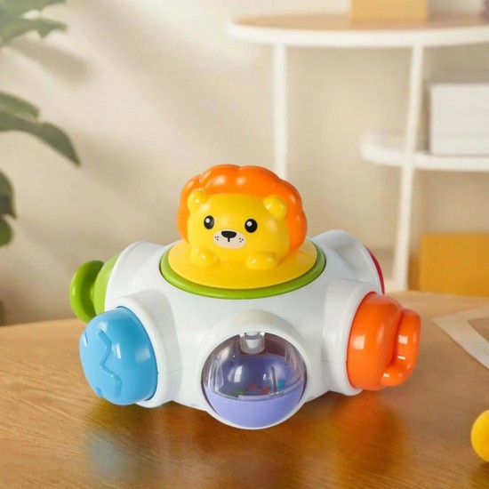 Kosminės raketos veikla - lavinamasis sensorinis kubas 18 mėn.+ WOOPIE BABY