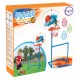 Krepšinio Tinklo ir Futbolo Vartų Rinkinys + Kamuolys WOOPIE 2-in-1 Krepšinio Tinklo ir Futbolo Vartų Rinkinys + Kamuolys WOOPIE 2-in-1
