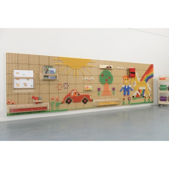 Kūrybinė STEM mokslo lenta, 120x80 cm, be tvirtinimo plokštės MASTERKIDZ