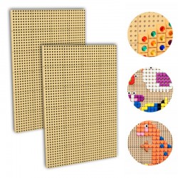 Kūrybinės mokslo lentos, 2 vnt. rinkinys, 120x80 cm MASTERKIDZ STEM