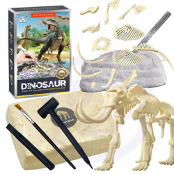 Kūrybingas žaislinis dinozauro skeletas, archeologiniai kasinėjimai WOOPIE
