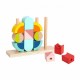 Kūrybingi mediniai 3D kosminiai kaladėlės krabas TOOKY TOY
