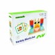 Kūrybingi mediniai 3D kosminiai kaladėlės krabas TOOKY TOY