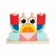Kūrybingi mediniai 3D kosminiai kaladėlės krabas TOOKY TOY