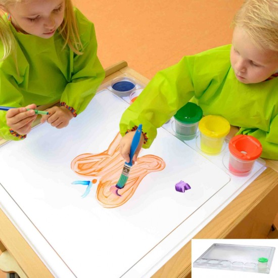 Kvadratinis piešimo padėklas MASTERKIDZ Montessori