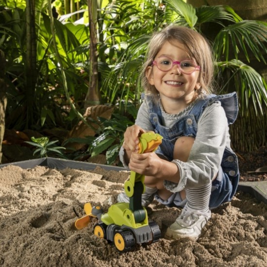 Laistymo sistemos dinozaurų jėgos darbuotojo smėlio žaislas BIG Plow