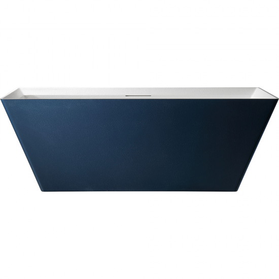 Laisvai Pastatoma Akmens Masės Vonia AMUE-001PBW 170x75 cm. Laisvai Pastatoma Akmens Masės Vonia AMUE-001PBW 170x75 cm.