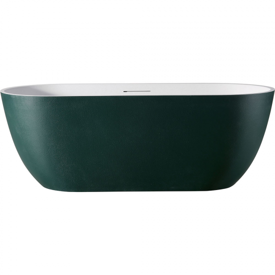 Laisvai Pastatoma Akmens Masės Vonia AMUE-002MW 170x75 cm. Laisvai Pastatoma Akmens Masės Vonia AMUE-002MW 170x75 cm.