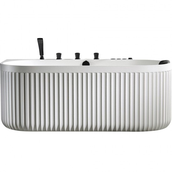 Laisvai pastatoma prie sienos montuojama SPA vonia su hidromasažu AMUE-A005W 170x80x63 cm