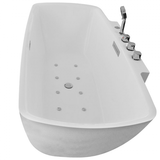 Laisvai pastatoma SPA vonios vonia su vandens masažu AMUE-1701 170x85x61 cm Laisvai pastatoma SPA vonios vonia su vandens masažu AMUE-1701 170x85x61 cm