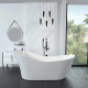 Laisvai stovinti vonia AMO-1049D 170x80x72 cm