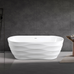 Laisvai stovinti vonia AMO-1104D 170x75x58 cm