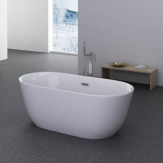 Laisvai stovinti vonia AMO-1704-150 150x75x58 cm