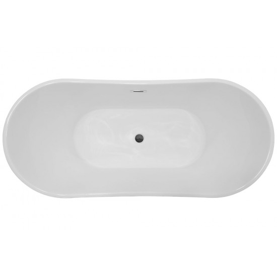 Laisvai stovinti vonia AMO-1713-150 150x75x68 cm