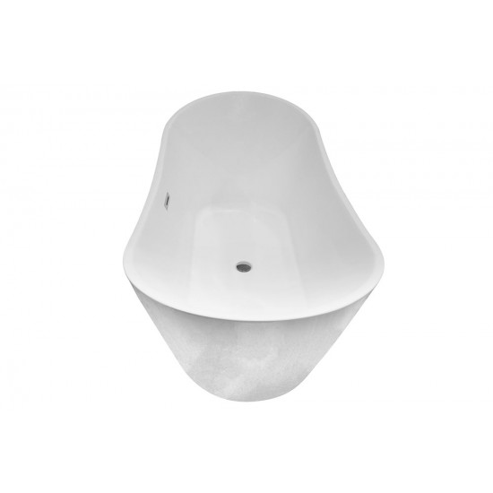 Laisvai stovinti vonia AMO-1713-150 150x75x68 cm
