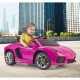 Lamborghini Aventador rožinis elektrinis automobilis 6V 3+ FEBER