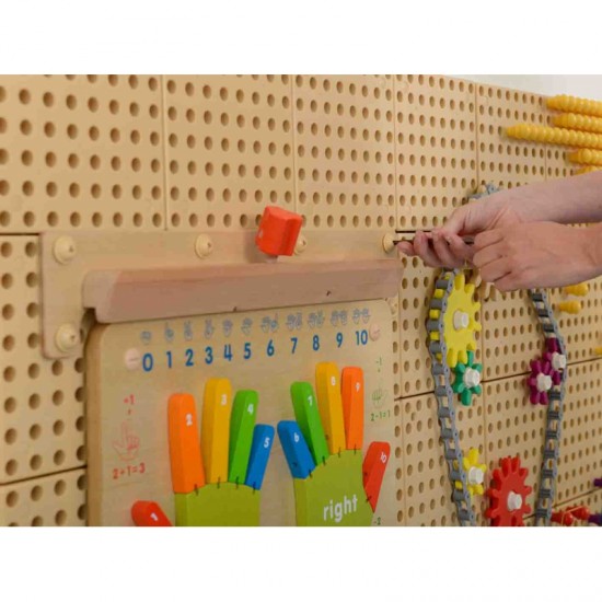 Lanksti tvirtinimo sistema edukacinėms lentoms MASTERKIDZ STEM