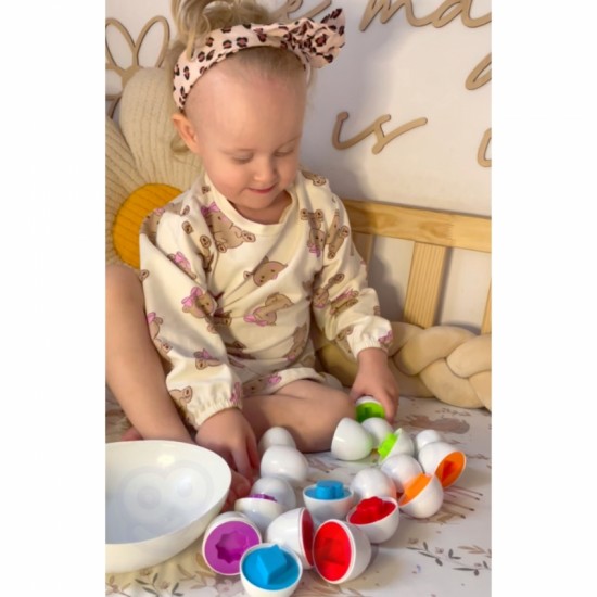 Lavinamasis formų rūšiuoklis WOOPIE Montessori