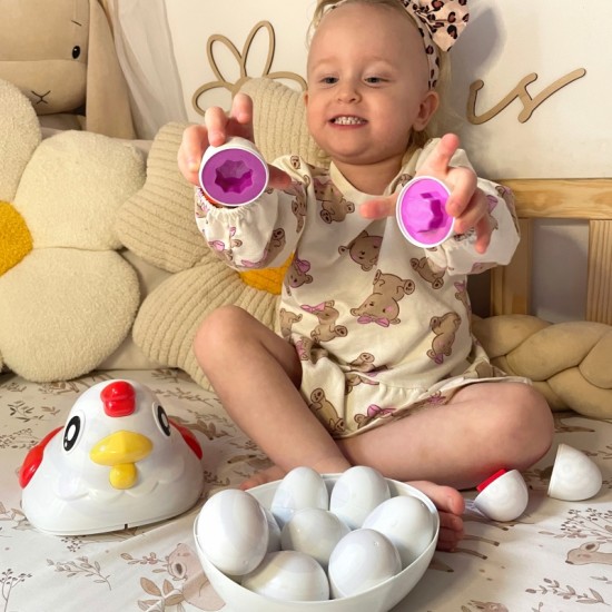 Lavinamasis formų rūšiuoklis WOOPIE Montessori