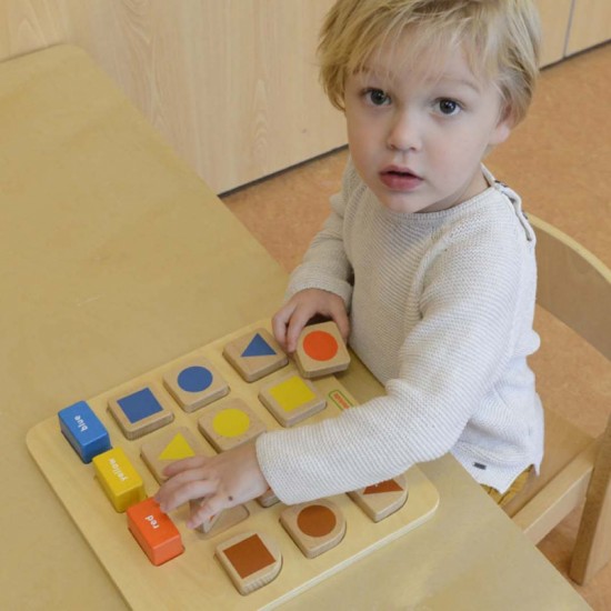 Lavinamoji lenta, formų ir spalvų rūšiavimo įrankis MASTERKIDZ