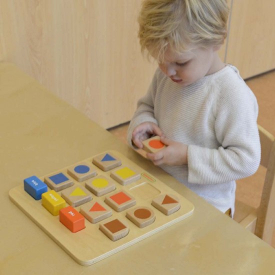 Lavinamoji lenta, formų ir spalvų rūšiavimo įrankis MASTERKIDZ