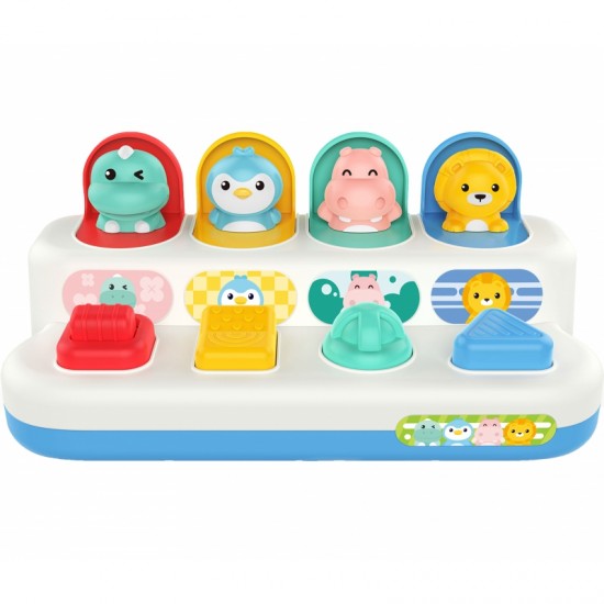 Lavinantis žaislas WOOPIE BABY Iššokantys gyvūnai POP-UP