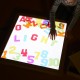 LED šviesos skydelis, keičiantis spalvą su nuotolinio valdymo pultu MASTERKIDZ
