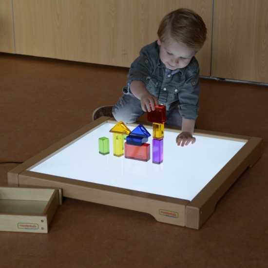 LED šviesos skydelis, keičiantis spalvą su nuotolinio valdymo pultu MASTERKIDZ