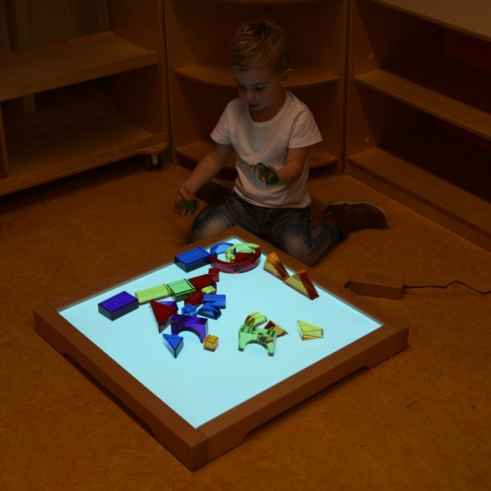 LED šviesos skydelis, keičiantis spalvą su nuotolinio valdymo pultu MASTERKIDZ