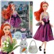 Lėlė 32 cm - stilinga princesė su rožine suknele + aksesuarai WOOPIE ROYAL Emi