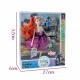 Lėlė 32 cm - stilinga princesė su rožine suknele + aksesuarai WOOPIE ROYAL Emi