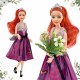 Lėlė 32 cm - stilinga princesė su rožine suknele + aksesuarai WOOPIE ROYAL Emi