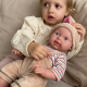 Lėlė in Bunny Clothes 46 cm WOOPIE ROYAL