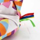 Lėlės drabužių komplektas: romperis, vienaragio bodis, kepurė 43-46 cm WOOPIE