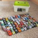 Lenktyninių automobilių rinkinys, automobiliai dėžėje, 50 vnt. WOOPIE