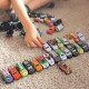 Lenktyninių automobilių rinkinys, automobiliai dėžėje, 50 vnt. WOOPIE