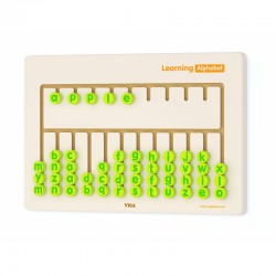 lentelė skirta mokymuisi abėcėle „Viga Toys Sensor“