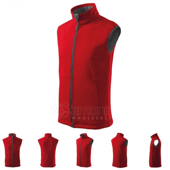 Liemenė vyriška VISION Softshell Vest Gents Red