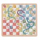 Loginiai stalo žaidimai 2 viename Ludo Ludo + Išlaisvinkite gyvūnus WOOPIE GREEN