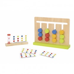 Loginis žaidimo laiko dėlionės spalvos, 30 raštų, 18 vnt. TOOKY TOY