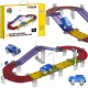 Magnetinė automobilių lenktynių trasa + automobilis 76 vnt. WOOPIE