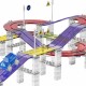 Magnetinė automobilių lenktynių trasa + automobilis 76 vnt. WOOPIE