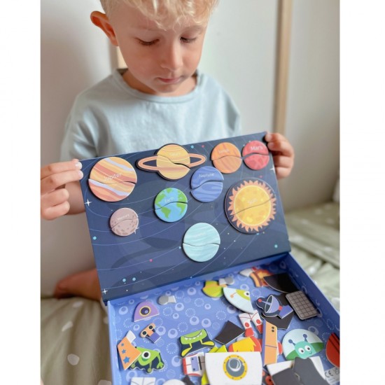 Magnetinė dėlionė Kosmoso dėlionė TOOKY TOY