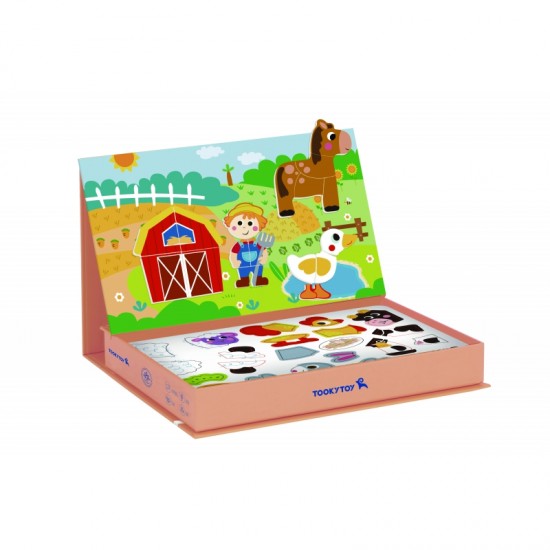 Magnetinė dėlionė Ūkio dėlionė TOOKY TOY