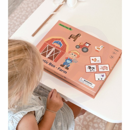 Magnetinė dėlionė Ūkio dėlionė TOOKY TOY